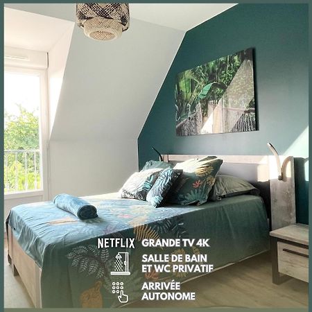 Chambre Evasion - Sdb Wc Privatif - Entree Autonome - Grande Tv Netflix Compiègne Dış mekan fotoğraf